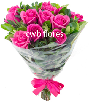 3555 Buquê amor e carinho de rosas