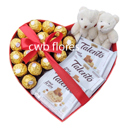 3600 Box chocolate mais pelucia 