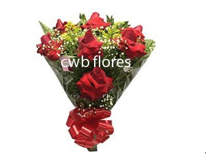 3664 Arranjo de rosas vermelhas 