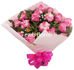 3691 Buquê de rosas dobrada