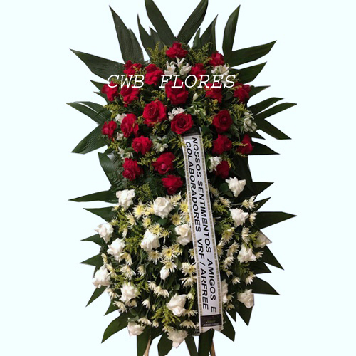 4192 Coroa de flores de tamanho grande 