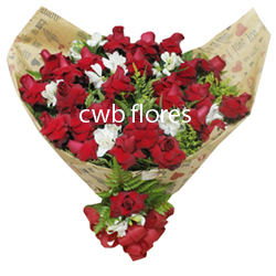 4703 ❣ Buquê de luxo com flores ❣ 
