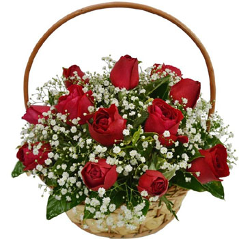5379 Cestas com flores 