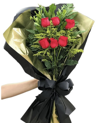 6307 Flores para enivar de aniversário 