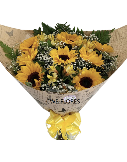 6309 Buquê de flores para formatura 
